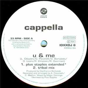 Cappella - U & Me Mp3