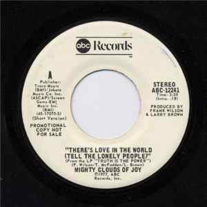 Mighty Clouds Of Joy - There's Love In The World (Tell The Lonely People) Mp3