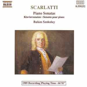 Scarlatti - Balázs Szokolay - Piano Sonatas Mp3