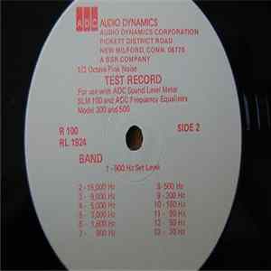 ADC Professional Products Group - Test Record R100 Mp3