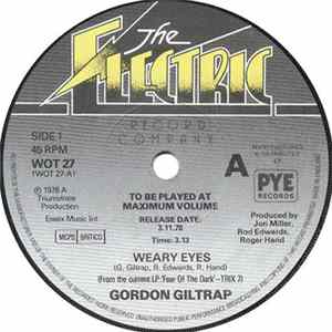 Gordon Giltrap - Weary Eyes Mp3