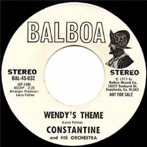 Constantine And His Orchestra - Wendy's Theme Mp3