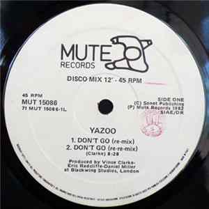 Yazoo - Don't Go (Re-Mix) Mp3
