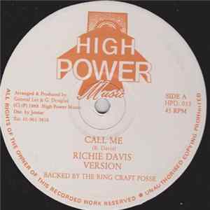 Richie Davis - Call Me Mp3