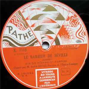 M. André Baugé - Le Barbier De Séville Mp3