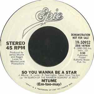Mtume - So You Wanna Be A Star Mp3