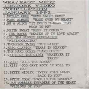 Various - WEA/East West Instore Video Compilation January 1992 Mp3